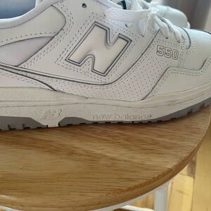 New Balance 550 "White/Grey" Men's Shoe size 9.5